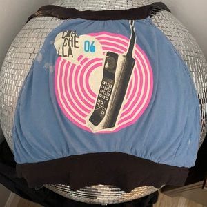 2006 Coachella tie back tank